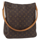 LOUIS VUITTON Monogram Looping GM Shoulder Bag M51145 LV Auth ep12709-1
