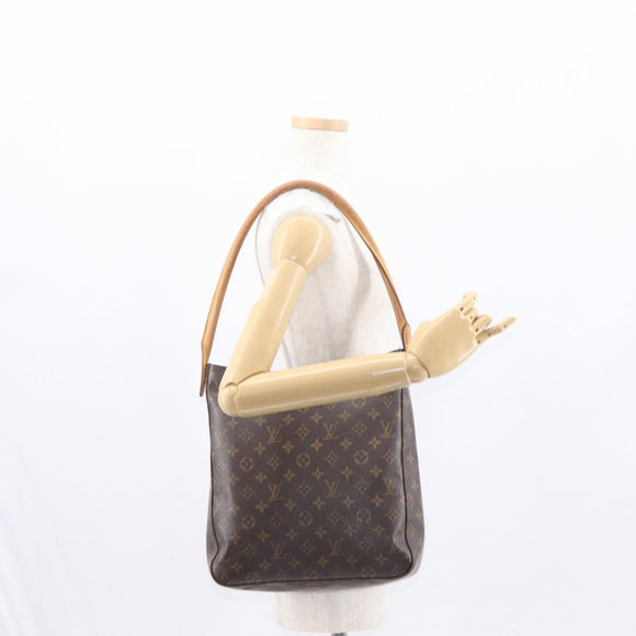 LOUIS VUITTON Monogram Looping GM Shoulder Bag M51145 LV Auth ep12709