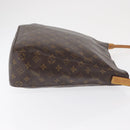 LOUIS VUITTON Monogram Looping GM Shoulder Bag M51145 LV Auth ep12709-3