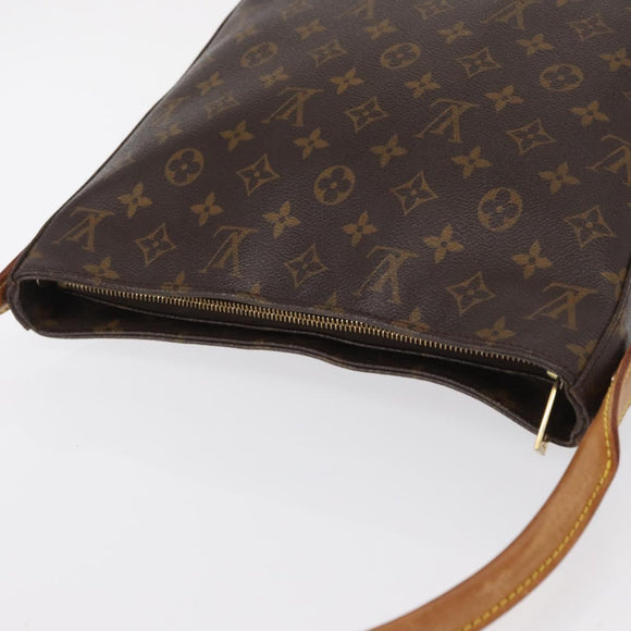 LOUIS VUITTON Monogram Looping GM Shoulder Bag M51145 LV Auth ep12709