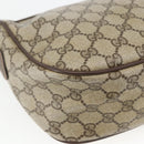 GUCCI GG Supreme Web Sherry Line Bag PVC Beige Gold 89 02 032 Auth ep12711-13