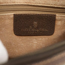 GUCCI GG Supreme Web Sherry Line Bag PVC Beige Gold 89 02 032 Auth ep12711-15