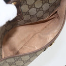 GUCCI GG Supreme Web Sherry Line Bag PVC Beige Gold 89 02 032 Auth ep12711-21