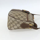 GUCCI GG Supreme Web Sherry Line Bag PVC Beige Gold 89 02 032 Auth ep12711-5