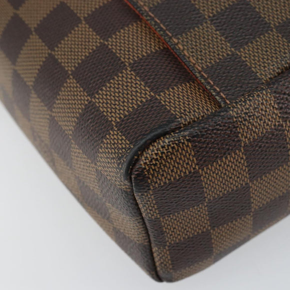 LOUIS VUITTON Damier Ebene Olaf PM Shoulder Bag N41442 LV Auth ep12715