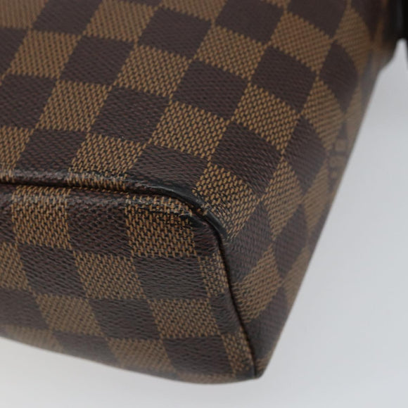 LOUIS VUITTON Damier Ebene Olaf PM Shoulder Bag N41442 LV Auth ep12715