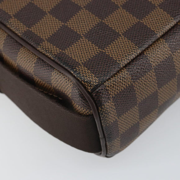 LOUIS VUITTON Damier Ebene Olaf PM Shoulder Bag N41442 LV Auth ep12715