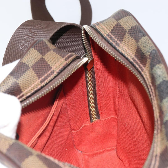 LOUIS VUITTON Damier Ebene Olaf PM Shoulder Bag N41442 LV Auth ep12715