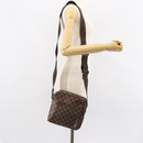 LOUIS VUITTON Damier Ebene Olaf PM Shoulder Bag N41442 LV Auth ep12715-22