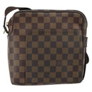 LOUIS VUITTON Damier Ebene Olaf PM Shoulder Bag N41442 LV Auth ep12715-13