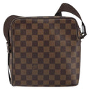 LOUIS VUITTON Damier Ebene Olaf PM Shoulder Bag N41442 LV Auth ep12715-2