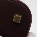 LOUIS VUITTON Monogram Mini Alma Haut Hand Bag Red M92204 LV Auth ep12716-17