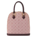 LOUIS VUITTON Monogram Mini Alma Haut Hand Bag Red M92204 LV Auth ep12716-13