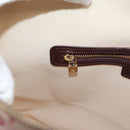 LOUIS VUITTON Monogram Mini Alma Haut Hand Bag Red M92204 LV Auth ep12716-21