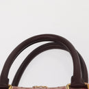 LOUIS VUITTON Monogram Mini Alma Haut Hand Bag Red M92204 LV Auth ep12716-8