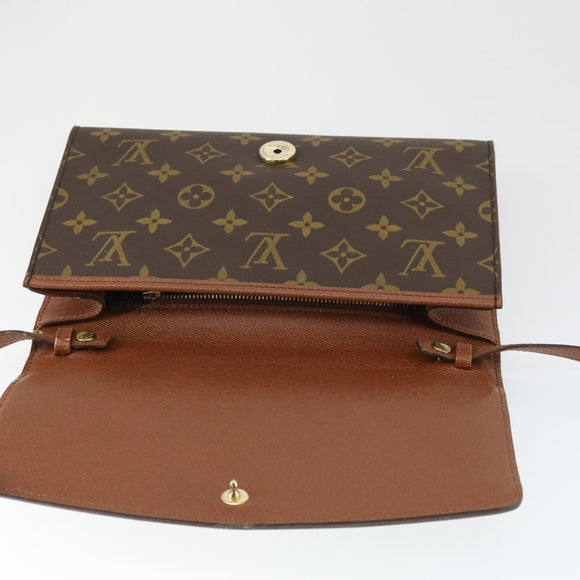 LOUIS VUITTON Monogram Bordeaux 24 Shoulder Bag M51798 LV Auth ep12718