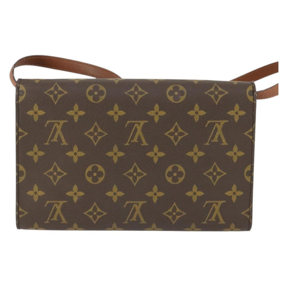 LOUIS VUITTON Monogram Bordeaux 24 Shoulder Bag M51798 LV Auth ep12718