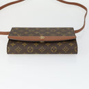 LOUIS VUITTON Monogram Bordeaux 24 Shoulder Bag M51798 LV Auth ep12718-5