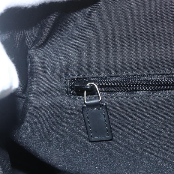 GUCCI GG Canvas Boston Bag Nylon Black Silver 012 0383 08 Auth ep12720