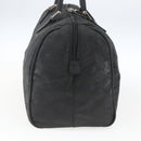 GUCCI GG Canvas Boston Bag Nylon Black Silver 012 0383 08 Auth ep12720-4