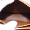 LOUIS VUITTON Monogram Vernis Motto Accessory Pouch Bronze M91138 Auth ep12725-10
