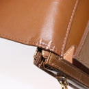 LOUIS VUITTON Monogram Vernis Motto Accessory Pouch Bronze M91138 Auth ep12725-11