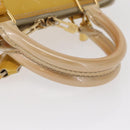 LOUIS VUITTON Monogram Vernis Alma PM Hand Bag Citrin M90101 LV Auth ep12726-7