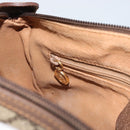 GUCCI GG Supreme Web Sherry Line Bag PVC Beige Gold 001 754 6177 Auth ep12731-22