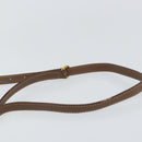 GUCCI GG Supreme Web Sherry Line Bag PVC Beige Gold 001 754 6177 Auth ep12731-8