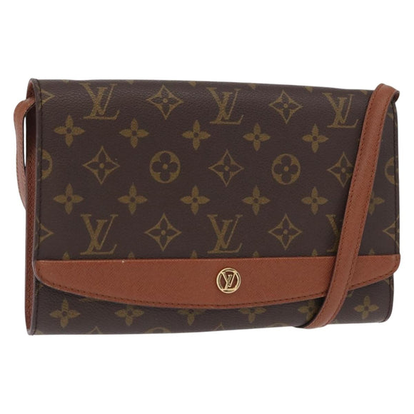 LOUIS VUITTON Monogram Bordeaux 24 Shoulder Bag M51798 LV Auth ep12732