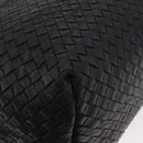 BOTTEGA VENETA INTRECCIATO Hand Bag Leather Black Auth ep12733-16