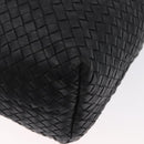 BOTTEGA VENETA INTRECCIATO Hand Bag Leather Black Auth ep12733-17