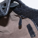 BOTTEGA VENETA INTRECCIATO Hand Bag Leather Black Auth ep12733-21