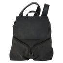 GUCCI GG Canvas Backpack Nylon Black Silver 003 0238 3754 Auth ep12735-2