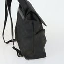 GUCCI GG Canvas Backpack Nylon Black Silver 003 0238 3754 Auth ep12735-5