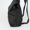 GUCCI GG Canvas Backpack Nylon Black Silver 003 0238 3754 Auth ep12735-6