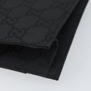 GUCCI GG Canvas Shoulder Bag Nylon Black Silver 001 3068 Auth ep12737-13