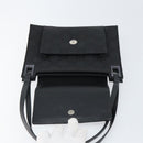 GUCCI GG Canvas Shoulder Bag Nylon Black Silver 001 3068 Auth ep12737-16
