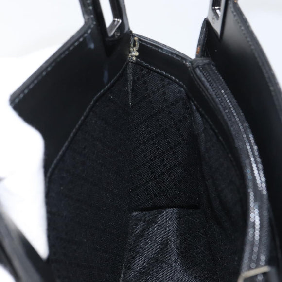 GUCCI GG Canvas Shoulder Bag Nylon Black Silver 001 3068 Auth ep12737