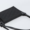 GUCCI GG Canvas Shoulder Bag Nylon Black Silver 001 3068 Auth ep12737-6