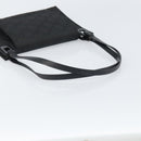 GUCCI GG Canvas Shoulder Bag Nylon Black Silver 001 3068 Auth ep12737-7