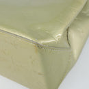 LOUIS VUITTON Monogram Vernis Reade PM Hand Bag Gris M91145 LV Auth ep12745-15