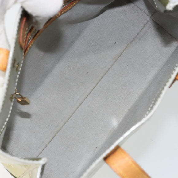 LOUIS VUITTON Monogram Vernis Reade PM Hand Bag Gris M91145 LV Auth ep12745