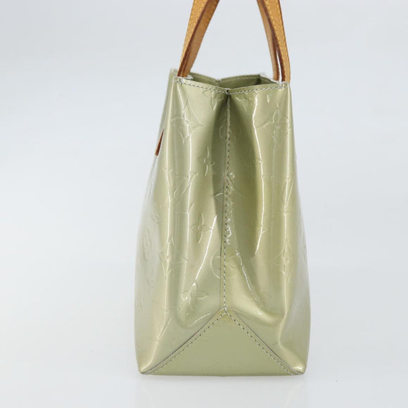 LOUIS VUITTON Monogram Vernis Reade PM Hand Bag Gris M91145 LV Auth ep12745