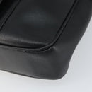 FENDI Tote Bag Leather Black Gold Auth ep12747-9