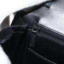 GUCCI Hand Bag Cotton Black Silver Auth ep12754-20