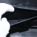 GUCCI Hand Bag Cotton Black Silver Auth ep12754-21