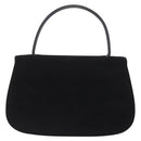 GUCCI Hand Bag Cotton Black Silver Auth ep12754-3