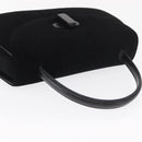 GUCCI Hand Bag Cotton Black Silver Auth ep12754-6