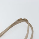 LOEWE Tote Bag Leather Gray Gold Auth ep12755-8